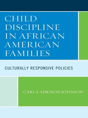 cover image of Child Discipline in African American Families